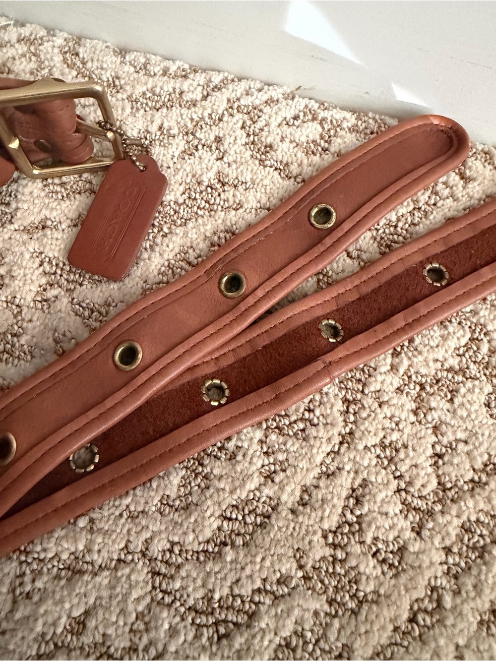 COACH 90’s Vintage Duffle in British Tan EXCELLENT - Picture 5 of 16